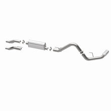 Cargar imagen en el visor de la galería, MagnaFlow 11 Ford F-150 3.7L/5.0L/6.2L SS Catback Exhaust Single Rear Side Exit w/ 4in SS Tips