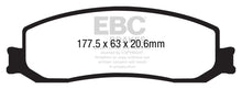 Cargar imagen en el visor de la galería, EBC 12 Ford F350 (inc Super Duty) 6.2 DRW 2WD Greenstuff Front Brake Pads