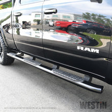 Cargar imagen en el visor de la galería, Westin 19-22 RAM 1500 CC 5 pies 7 pulgadas. Cama (excepto Classic) PRO TRAXX 5 W2W Oval Nerf Step Bars - Negro