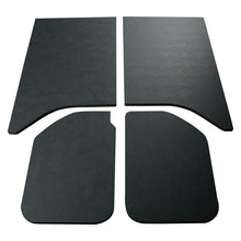 Cargar imagen en el visor de la galería, DEI 11-18 Jeep Wrangler JK 2 puertas Boom Mat Headliner - 4 piezas - Aspecto de cuero negro