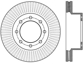 StopTech Power Slot 12-15 Ford F-250/F-350 Front Left Slotted Rotor