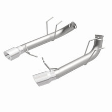 Cargar imagen en el visor de la galería, MagnaFlow 13 Ford Mustang Dual Split Rear Exit Stainless Axle-Back Cat Back Exhaust (Competition)