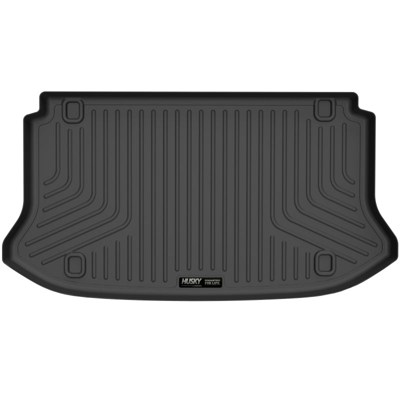 Husky Liners 2022 Hyundai Venue (detrás del segundo asiento) Revestimiento de carga WeatherBeater - Negro