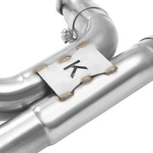 Cargar imagen en el visor de la galería, Kooks 17-19 Ford F150 Raptor EcoBoost 3.5L V6 3 pulgadas Acero inoxidable VERDE Catted Turbo Down Pipes