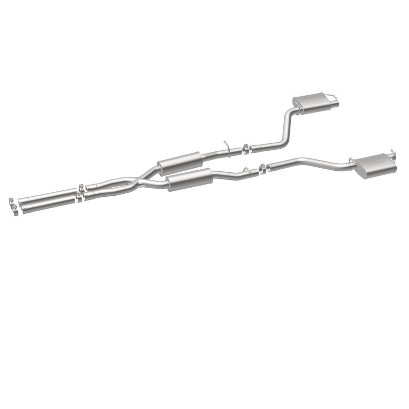 MagnaFlow Cat-Back SS 2.5 pulgadas salida trasera doble dividida (puntas OEM) 15-16 Dodge/Chrysler Charger/300 5.7L V8