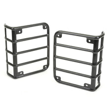 Cargar imagen en el visor de la galería, Rugged Ridge 07-18 Jeep Wrangler Textured Black Tail Light Euro Guards