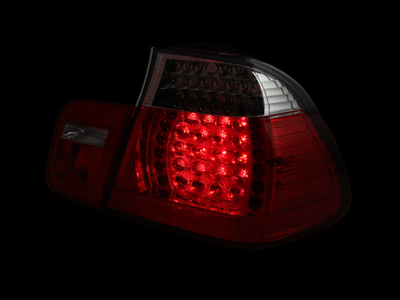 ANZO 2002-2005 BMW Serie 3 E46 luces traseras LED rojo/transparente