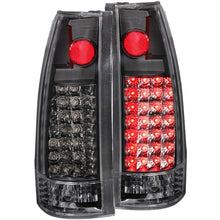 Cargar imagen en el visor de la galería, ANZO 1999-2000 Cadillac Escalade luces traseras LED negras