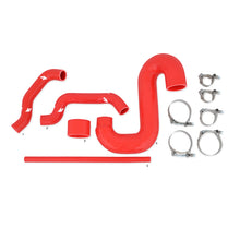 Cargar imagen en el visor de la galería, Mishimoto Subaru 02-07 WRX/04-07 STi Top-Mount Intercooler Kit - Powder Coated Black &amp; Red Hoses