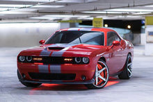 Cargar imagen en el visor de la galería, Oracle LED Illuminated Wheel Rings - Double LED - Red SEE WARRANTY
