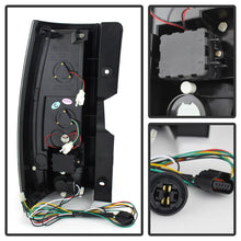 Cargar imagen en el visor de la galería, Spyder Chevy Suburban/GMC Yukon/Yukon Denali 07-14 LED Tail Lights Blk Smke ALT-YD-CSUB07-LED-BSM