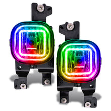 Load image into Gallery viewer, Oracle Ford Superduty 08-10 LED Fog Light Halo Kit - ColorSHIFT w/o Controller SEE WARRANTY