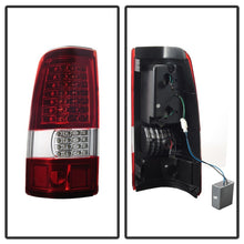 Cargar imagen en el visor de la galería, xTune 03-06 Chevrolet Silverado 1500/2500HD LED Tail Lights - Red Clear (ALT-JH-CSIL03-CS-RC)