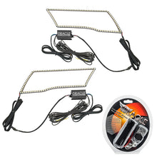 Cargar imagen en el visor de la galería, Oracle 09-18 Dodge Ram Switchback Quad Headlight Halo Kit - RGB+A + w/ RF Controller SEE WARRANTY