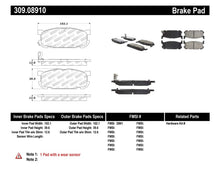 Cargar imagen en el visor de la galería, StopTech Performance 01-05 Miata w/ Sport Suspension Rear Brake Pads D891