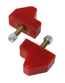 Energy Suspension GM Style Red Front Bump Stop Set