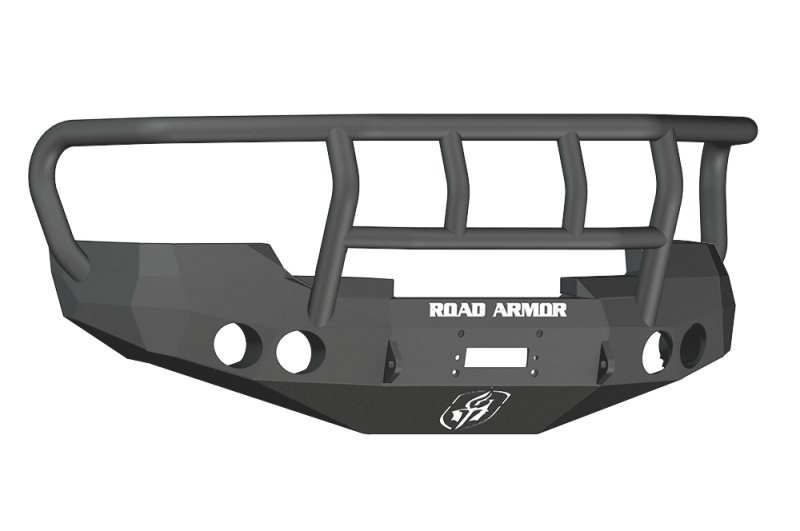 Road Armor 08-13 GMC 1500 Stealth parachoques delantero con protector Titan II - Tex Blk