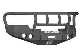 Road Armor 08-13 GMC 1500 Stealth parachoques delantero con protector Titan II - Tex Blk