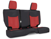 Cargar imagen en el visor de la galería, PRP 13-18 Jeep Wrangler JK Rear Seat Cover/2 door - Black/Red