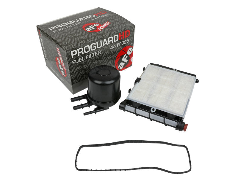 Filtro de combustible aFe ProGuard D2 17-21 Ford Diesel Trucks V8-6.7L (td) - Paquete de 4