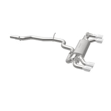 Cargar imagen en el visor de la galería, MagnaFlow Sys C/B 2015-2017 Volkswagen Golf R 3 pulgadas SS pulidas Quad Tip salida trasera dividida