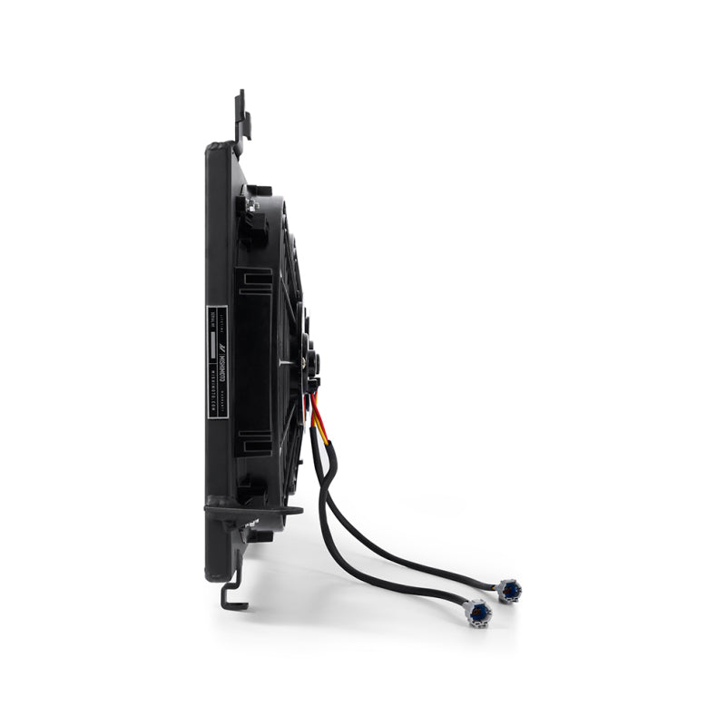 Mishimoto 08+ Subaru WRX/STI PNP Cubierta de ventilador de aluminio negro