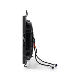 Mishimoto 08+ Subaru WRX/STI PNP Cubierta de ventilador de aluminio negro