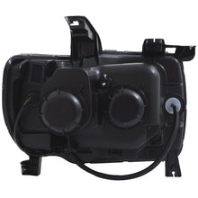 Cargar imagen en el visor de la galería, ANZO 2015+ GMC Canyon Faros delanteros proyectores con diseño estilo tablón negro con ámbar