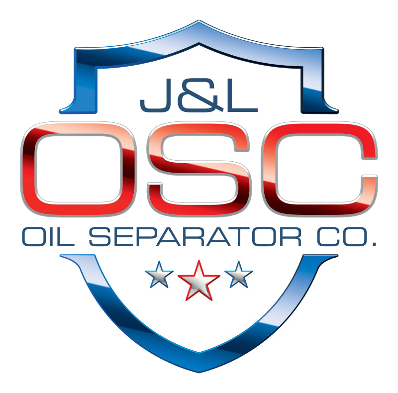 J&amp;L 05-24 Toyota 4Runner 4.0L Driver Side Oil Separator 3.0 - Clear Anodized