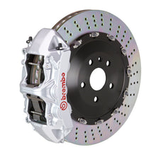 Cargar imagen en el visor de la galería, Brembo 16-22 Clase GLC (X253/C253) Delantero GT BBK 6 pistones fundidos 405x34 2 piezas rotor perforado-plata