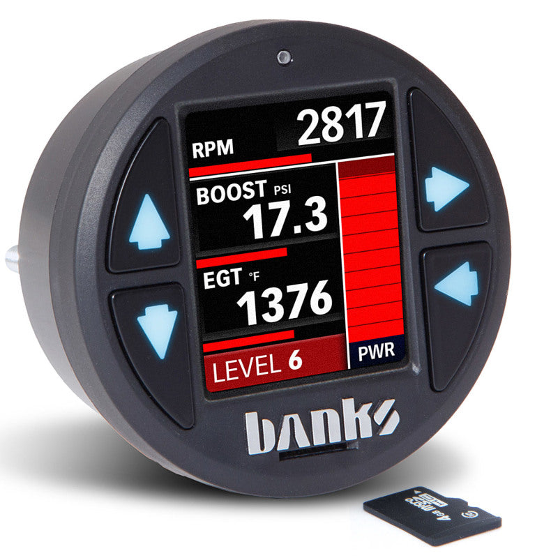 Banks Power 2008+ Universal CAN Bus iDash 1.8 Super Gauge - Para uso con PedalMonster