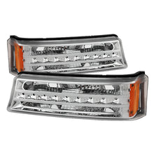 Cargar imagen en el visor de la galería, Xtune Chevy Silverado 03-06 / Avalanche 02-06 LED Bumper Lights Chrome CBL-JH-CS03-LED-C