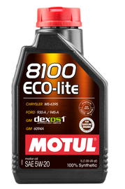 Motul 1L Synthetic Engine Oil 8100 5W20 ECO-LITE