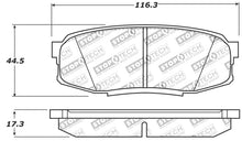Cargar imagen en el visor de la galería, StopTech 13-18 Toyota Land Cruiser Performance Rear Brake Pads