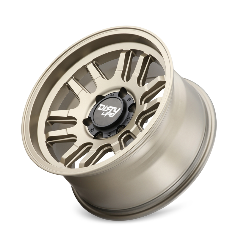Dirty Life 9310 Canyon 17x9 / 5x127 BP / -12mm Offset / 71.5mm Hub Rueda de oro satinado