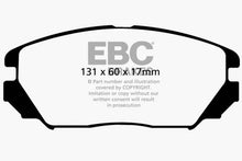 Cargar imagen en el visor de la galería, EBC 08-09 Hyundai Azera 3.3 Ultimax2 Front Brake Pads