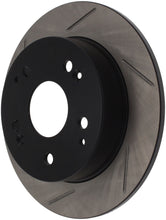 Cargar imagen en el visor de la galería, StopTech Power Slot Slotted 02-06 Acura RSX Incl. Type S / 97-01 Integra Type R Rear Right Rotor
