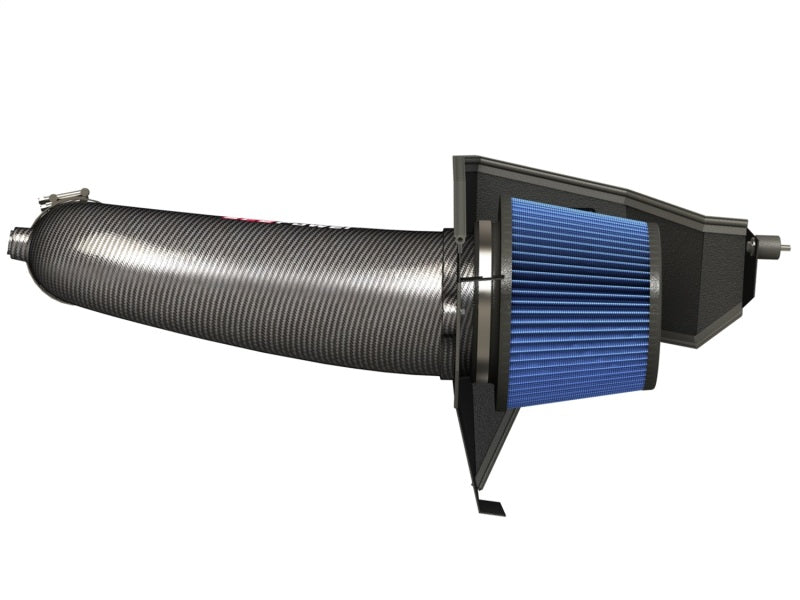 Admisiones aFe MagnumFORCE Stage-2 P5R Fibra de carbono AIS 11-17 Dodge Challenger/Charger V8-5.7L Hemi