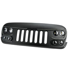Cargar imagen en el visor de la galería, Oracle VECTOR Series Full LED Grille - Jeep Wrangler JK - NA SEE WARRANTY