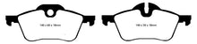 Cargar imagen en el visor de la galería, EBC 02-03 Mini Hardtop 1.6 Redstuff Front Brake Pads