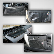 Cargar imagen en el visor de la galería, Rugged Ridge Interior Mesh Storage Kit 97-06 Jeep Wrangler