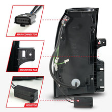 Cargar imagen en el visor de la galería, ANZO 15-20 Chevrolet Tahoe Luces traseras de tubo LED secuenciales, color negro