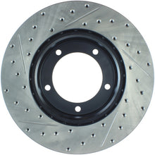 Cargar imagen en el visor de la galería, StopTech Slotted &amp; Drilled Sport Brake Rotor
