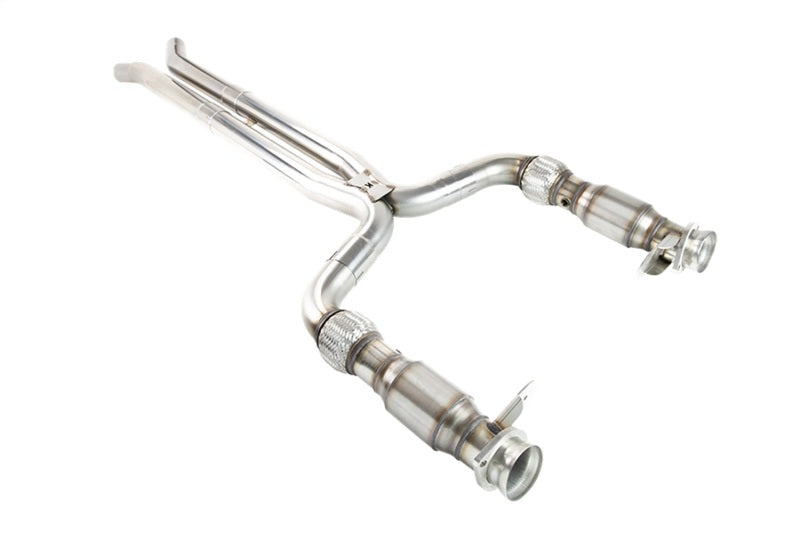 Kooks 2015+ Ford Mustang GT350 5.2L 3 pulgadas x 2-3/4 pulgadas Cat SS X-Pipe Kooks HDR requerido