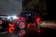 Cargar imagen en el visor de la galería, Oracle LED Illuminated Wheel Rings - Double LED - Red SEE WARRANTY