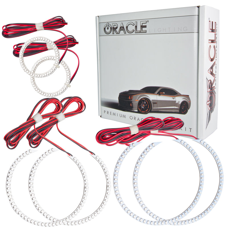 Oracle Dodge Charger 05-10 LED Triple Ring Halo Kit - White NO RETURNS