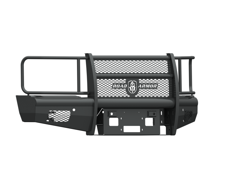 Road Armor 15-19 Chevy 2500 Vaquero Placa de cabrestante frontal - Tex Blk
