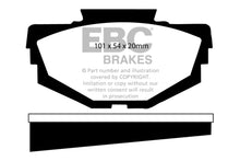Cargar imagen en el visor de la galería, EBC 68-71 Austin America 1.3 Pastillas de freno delanteras Greenstuff
