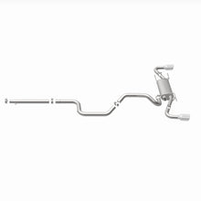 Cargar imagen en el visor de la galería, MagnaFlow 10-12 Mazda 3 L4 2.5L Hatchback Split Rear Exit Stainless Cat Back Performance Exhaust