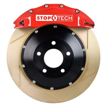 Cargar imagen en el visor de la galería, StopTech Porsche 911 05-10 Carrera Front BBK ST-60 Caliper Red / 2pc Zinc Slotted 380x32mm Rotor